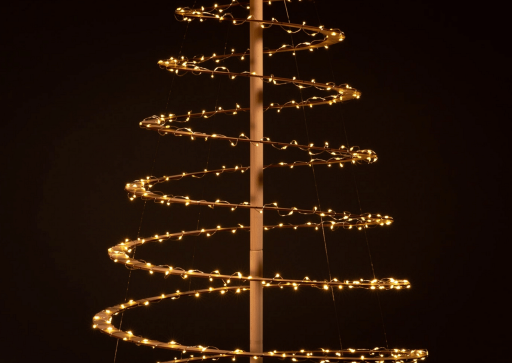 Houten kerstboom duurzaam